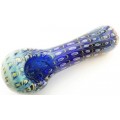 HAND PIPE FANCY DOUBLE GLASS PIPE GP811 1CT